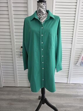ENTRO Button-Down Shirt/Dress